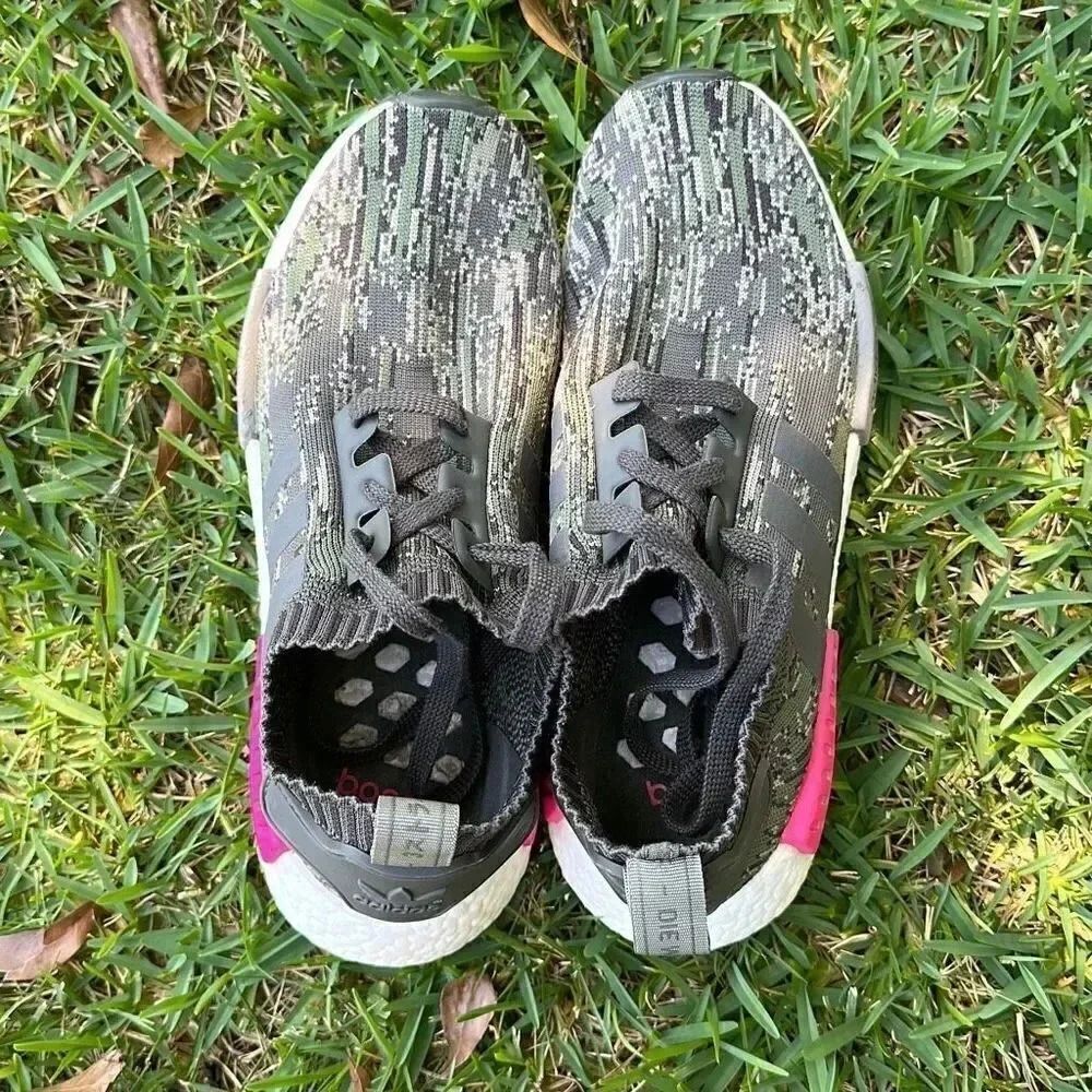 Adidas Originals NMD_R1 Primeknit Sneakers Boost Camo - Picture 11 of 12